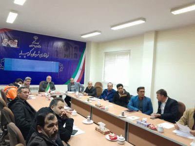 جلسه حفاری فرمانداری شهرستان کوهپایه